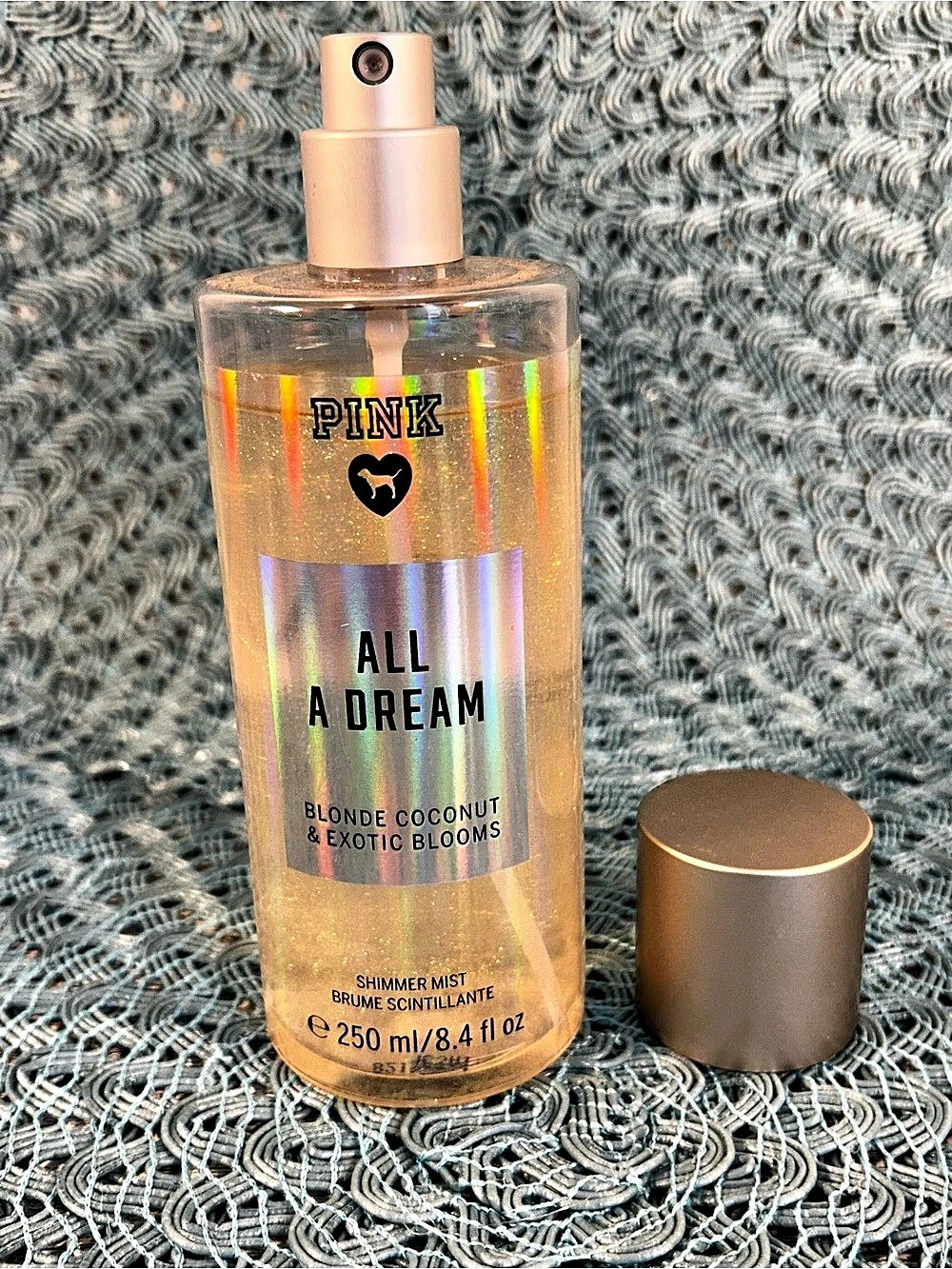 Victoria’s Secret PINK All A Dream Shimmer Mist RARE DISCONTINUED Blond Coconut